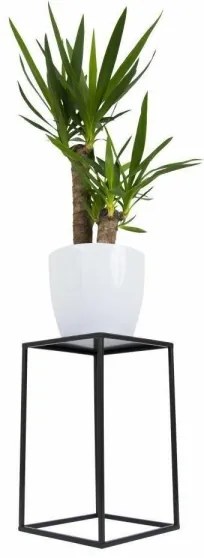 Virágállvány 40x24 cm fekete