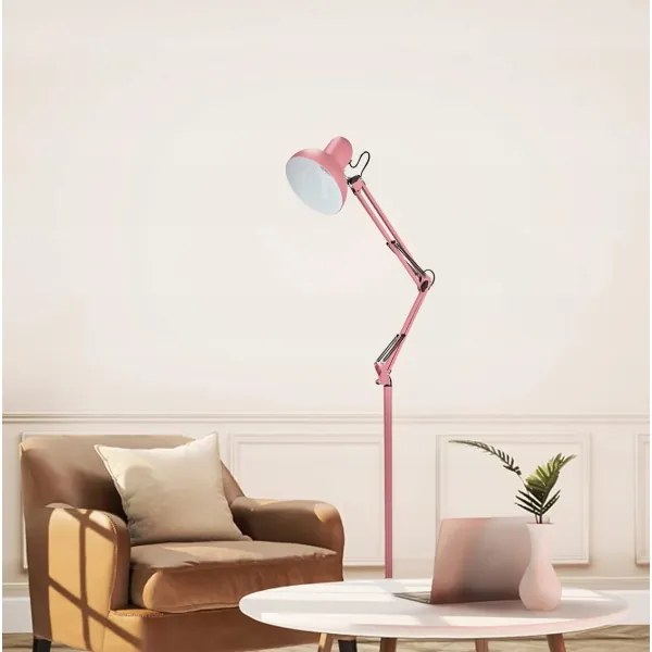 Rózsaszín állólámpa 1xE27/40W/230V