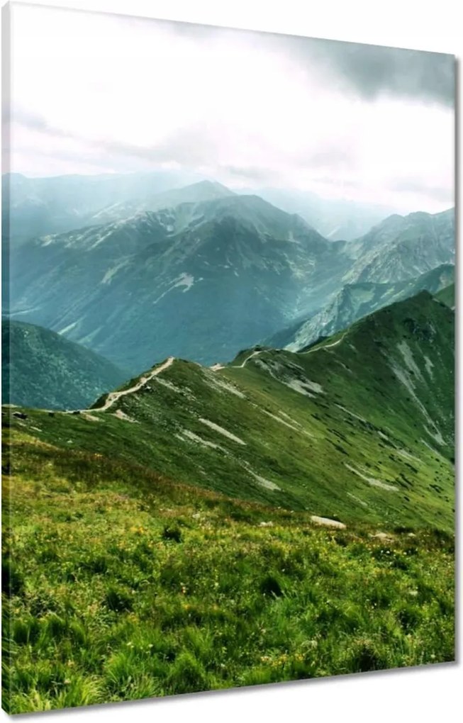 Vászonkép 60x80 Tátra Lengyel hegyek Kilátás