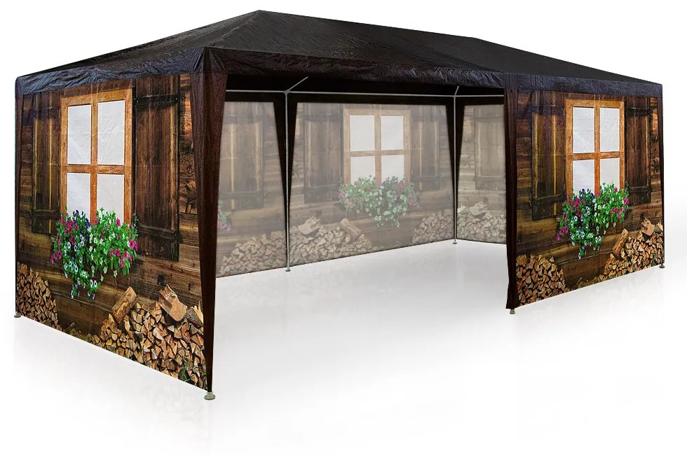 OKTOBERFEST rendezvénysátor, 6x3m, többszínű Casaria