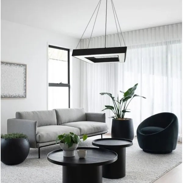 LED Csillár zsinóron LED/40W/230V 4000K 60x60 cm