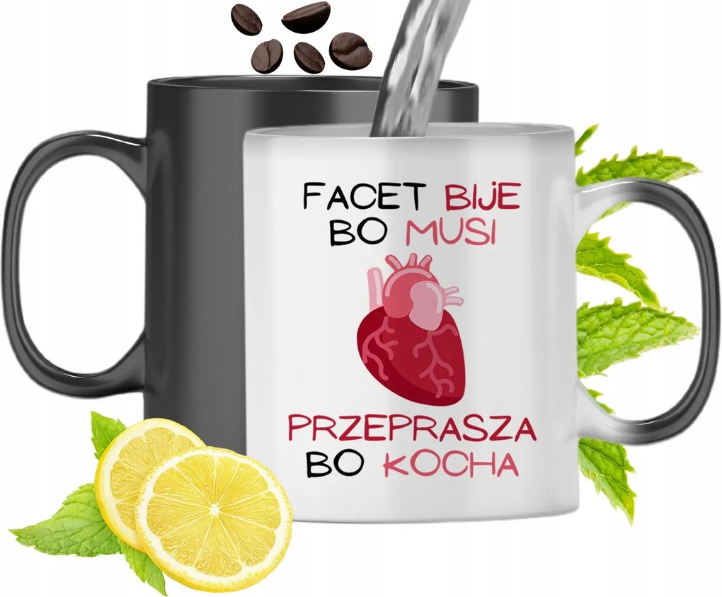 Mágikus Bögre Fiúnak Színváltós, fényképes nyomattal