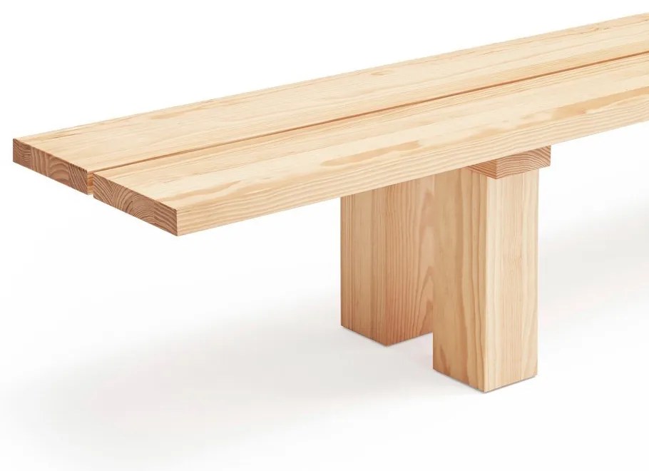 Natúr színű pad Banda – Teulat