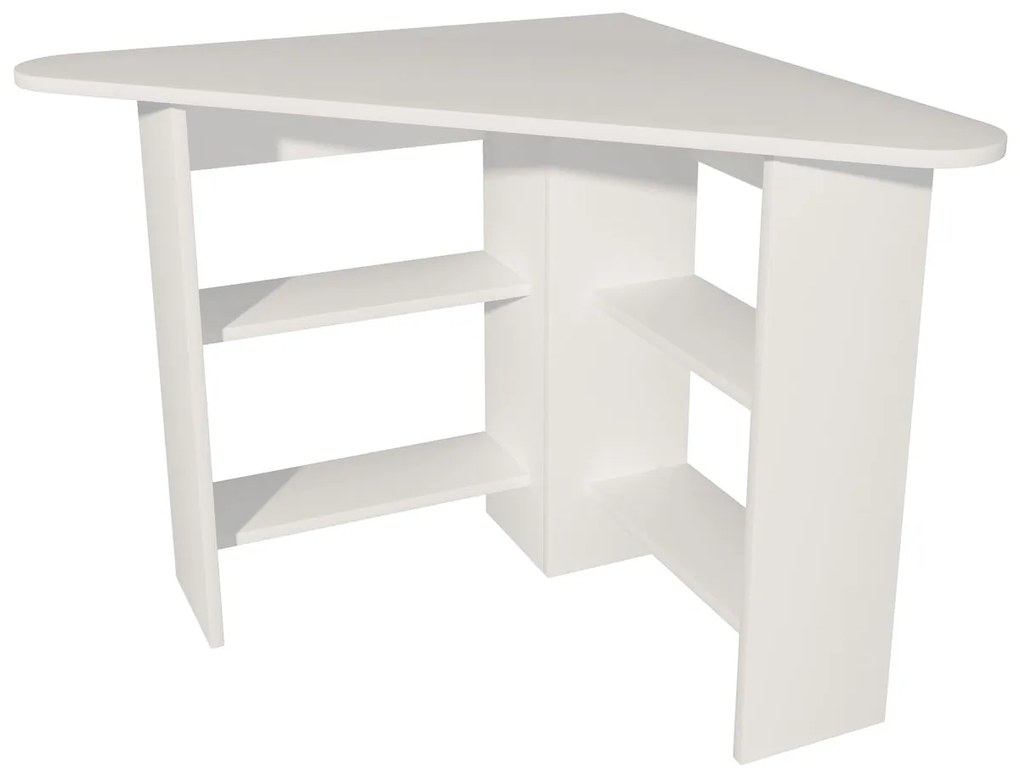 Íróasztal Corner - Fehér