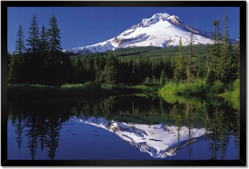 Poszterek keretben 60x40 Lépcsőzetes hegyek