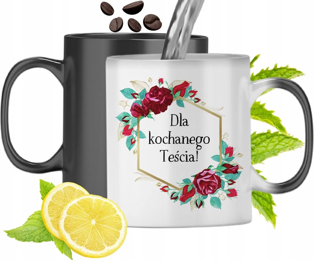 Mágikus Bögre Apósnak Színváltós, fényképes nyomattal