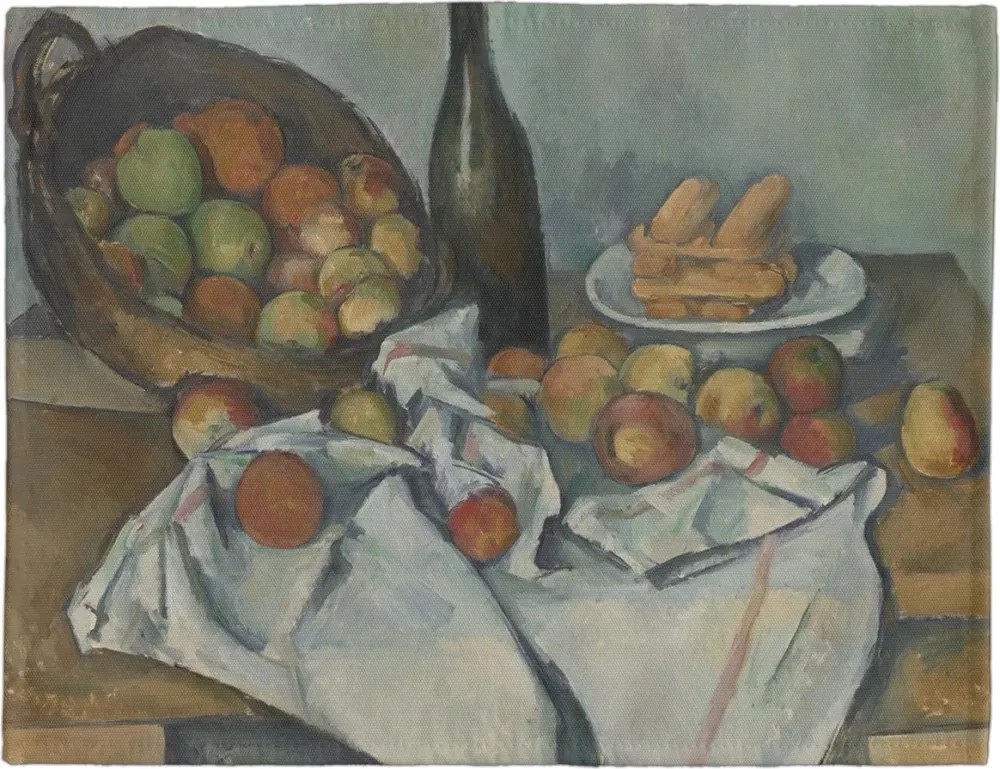 Asztali alátét Alma kosár Paul Cezanne