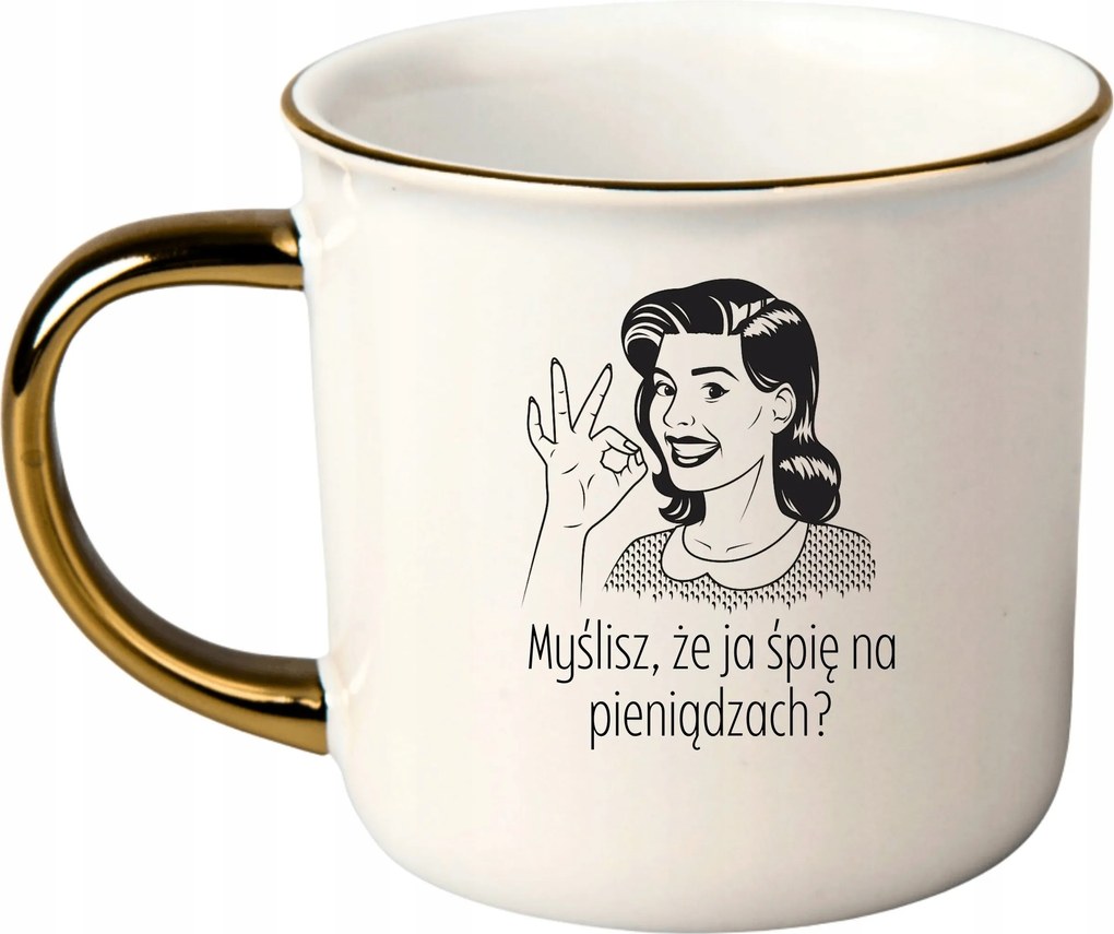 Bögre Fehér Arany Rant Ajándék Vicces Nap Anya Én Alszom A Pénzen?