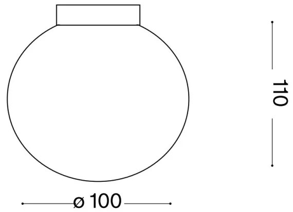 Ideal Lux - MAPA LED fali lámpa 1xG9/3W/230V, átmérő 10 cm, fehér