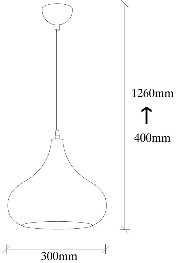 Sağlam fekete függőlámpa - Opviq lights
