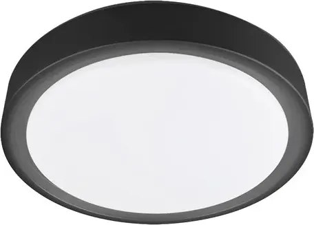 Beltéri led mennyezeti lámpa 28w 1300lm fekete foster