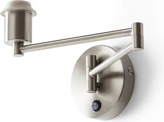 RENDL AVENIDA fali lámpa matt nikkel 230V LED E27 11W