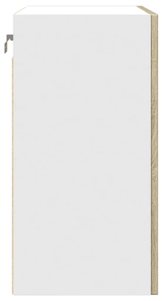 sonoma tölgy szerelt fa fali szekrény 50 x 31 x 60 cm