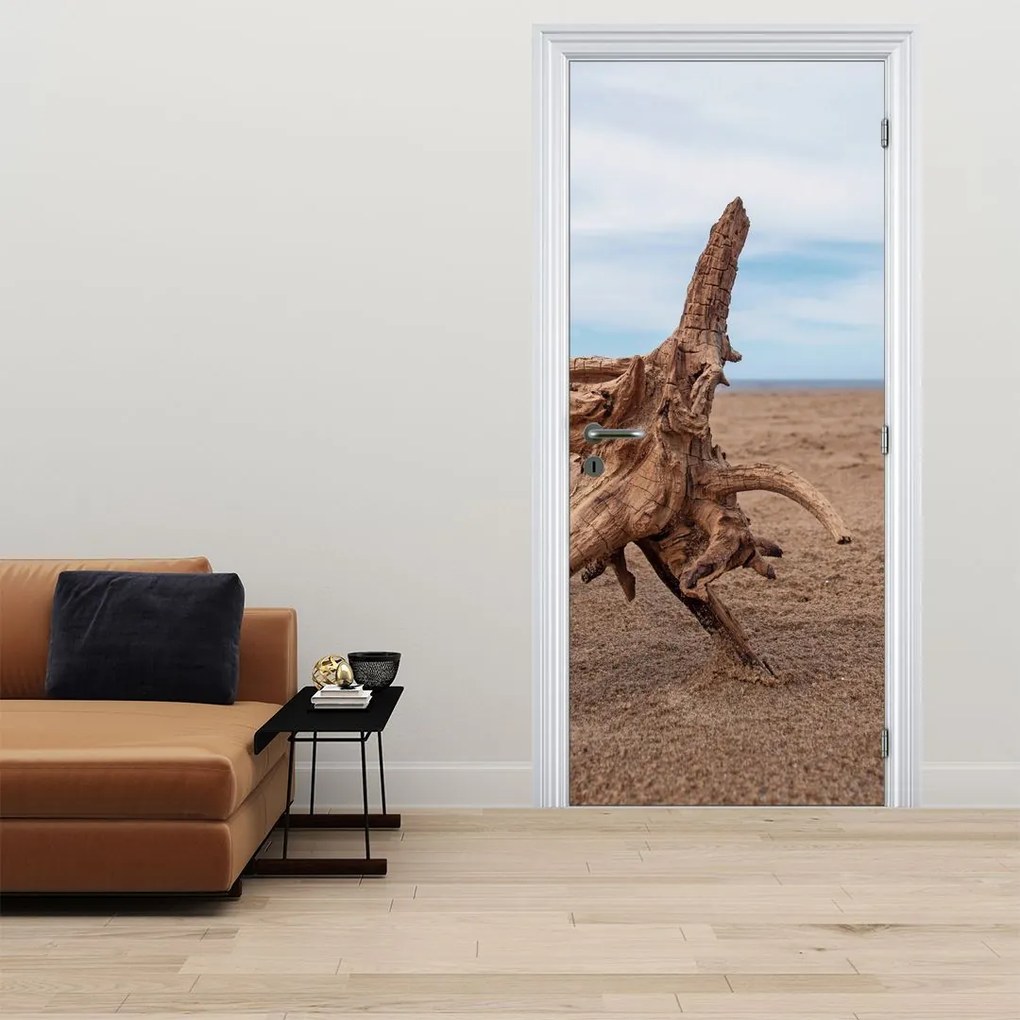 Fotótapéta ajtóra - A tenger által kimosott (95x205cm)