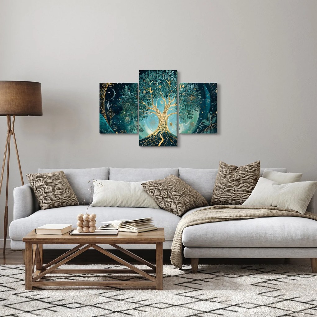 Kép – Életfa az univerzumban (90x60 cm)