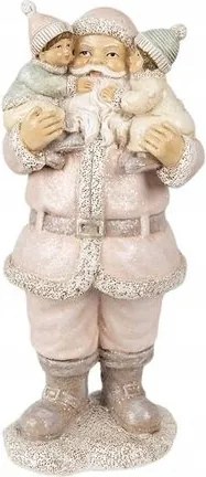 Mikulás figura gyerekekkel