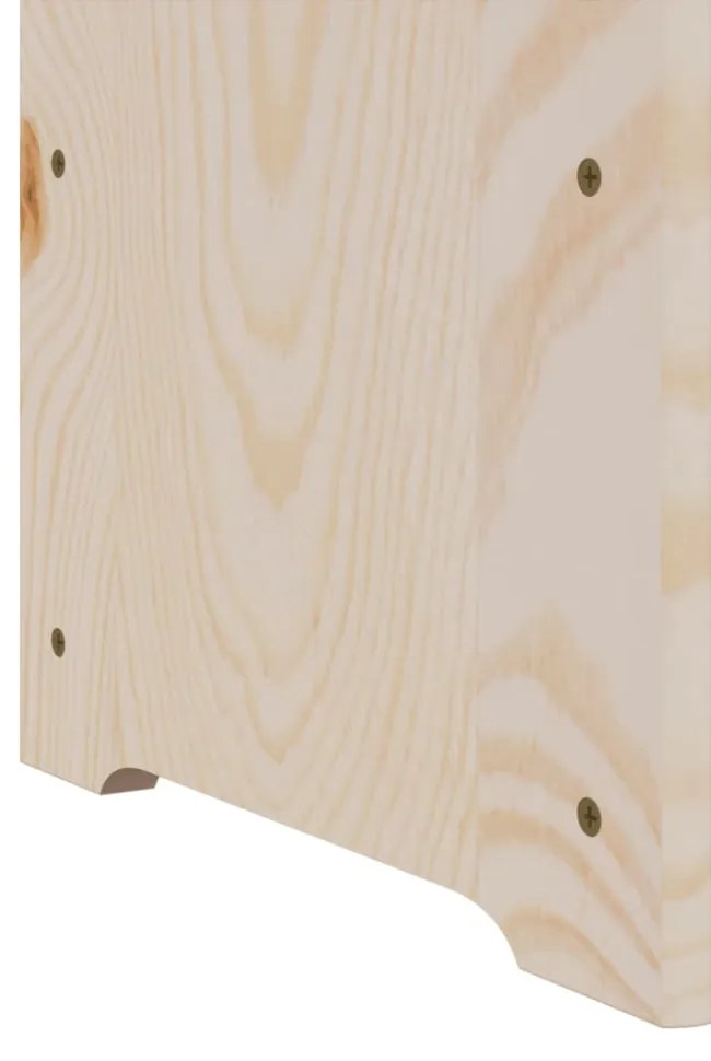 tömör fenyőfa bortartó állvány 72,5 x 25 x 111,5 cm