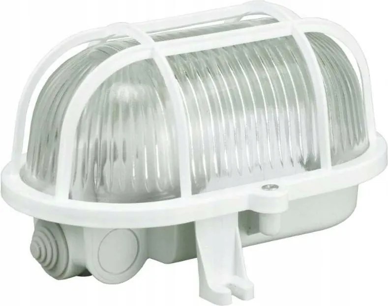 Csatorna Lámpatest Garázs Lámpa IP44 E27 Fehér