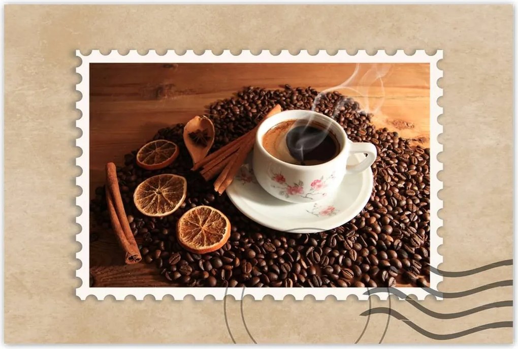 Poszterek 120x80 Kávé pálcával