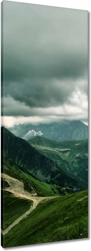 Vászonkép 40x100 Tátra Lengyel hegyek Kilátás