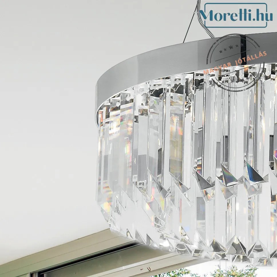 PATRIZIA VOLPATO 5085-S80-T1 RIFLESSI Kristály Függesztett Lámpa G9 IP20