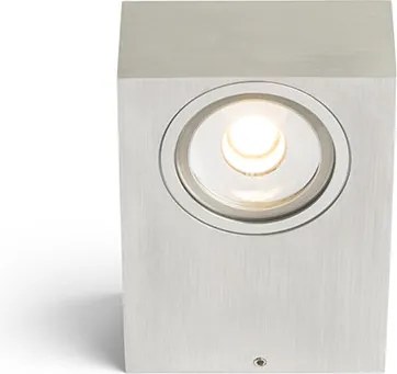 RENDL KORSO I fali lámpa szálcsiszolt alumínium 230V LED 5W 120° IP54 3000K