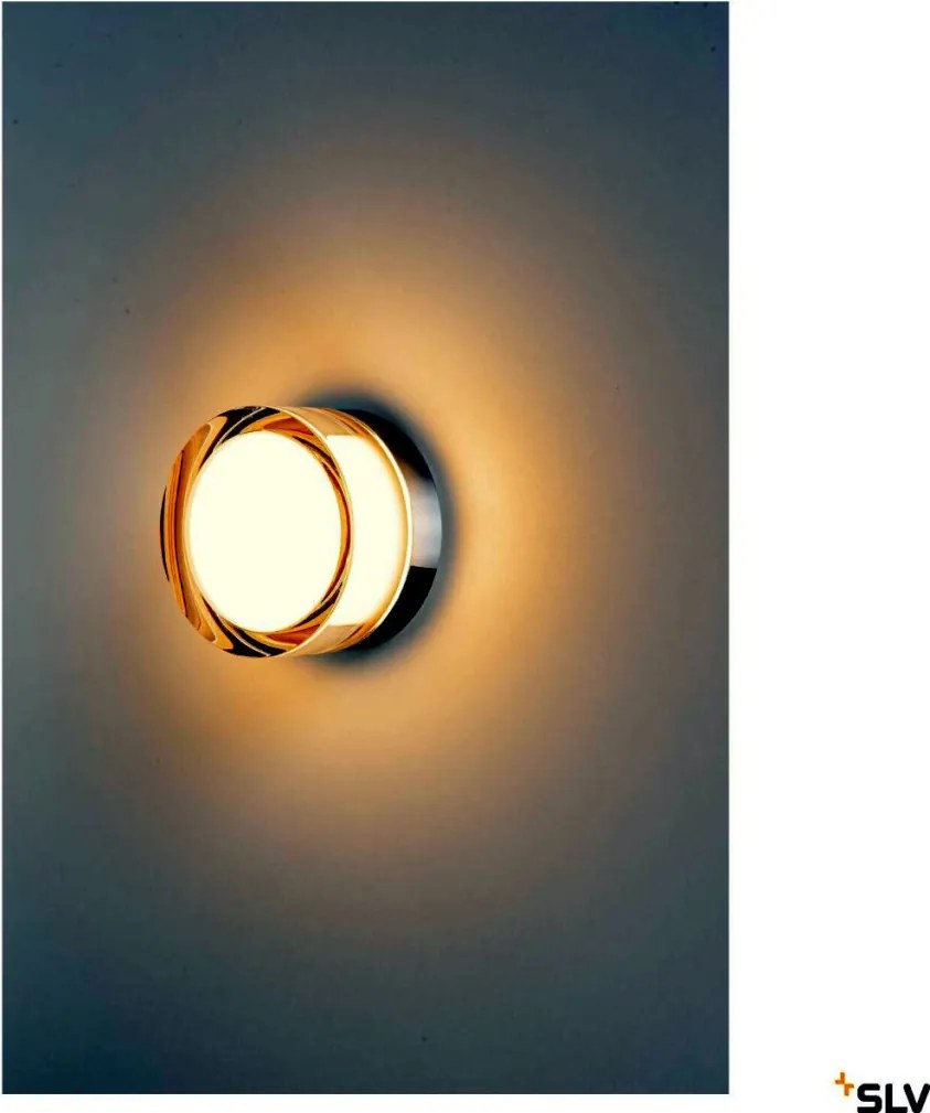 SLV 1007608 CYFT Modern Kültéri Fali Lámpa Fekete LED IP44