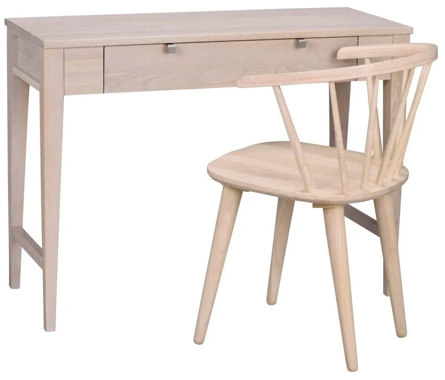 Fulla matt lakkozott tölgyfa konzolasztal - Rowico