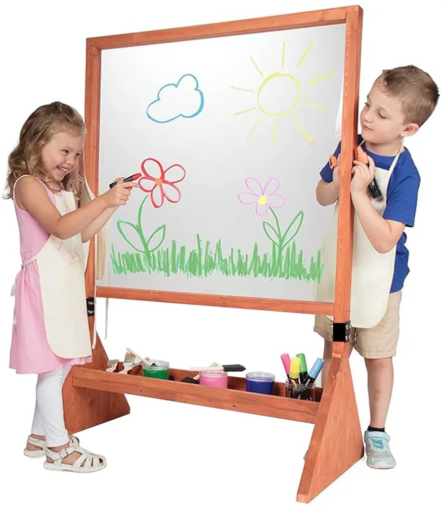 Kétoldalas, kül - és beltéri plexi rajztábla