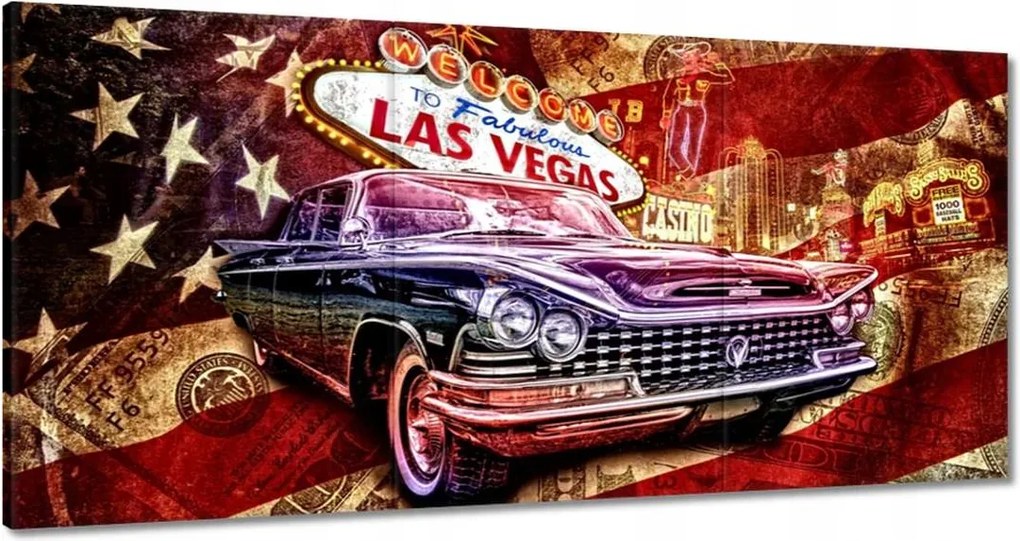 Festmények 180x90 Welcome to Las Vegas