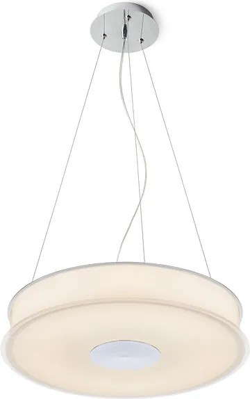 RENDL ASTERI závěsná satinované sklo/chrom 230V 2GX13 40W
