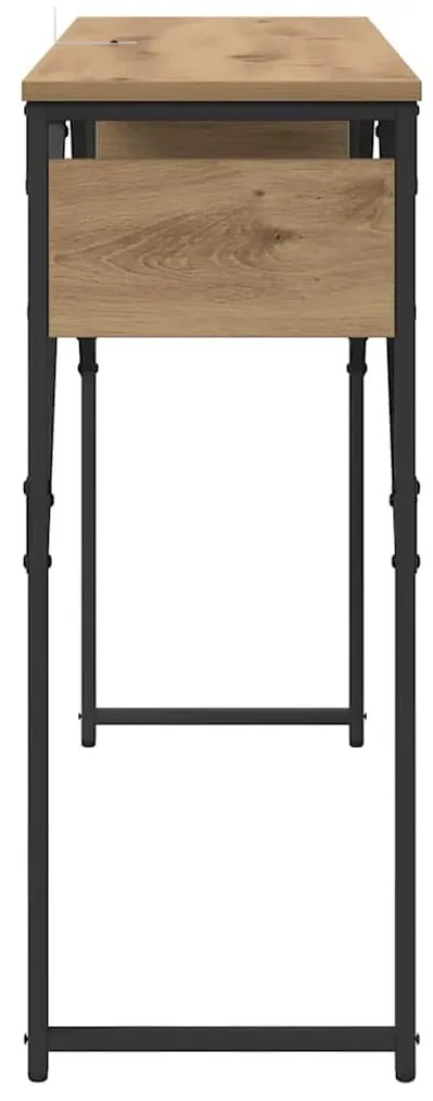 Konzolasztal Artisan tölgy 105x30x75cm Faanyag