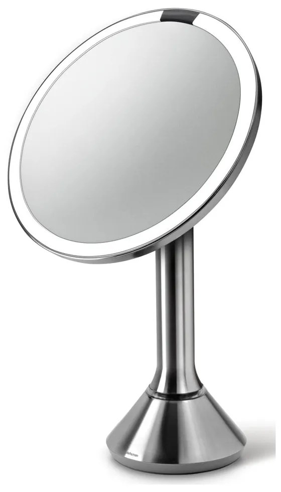 Kozmetikai tükör világítással-nagyítós (ötszörös) ø 20 cm Sensor – simplehuman