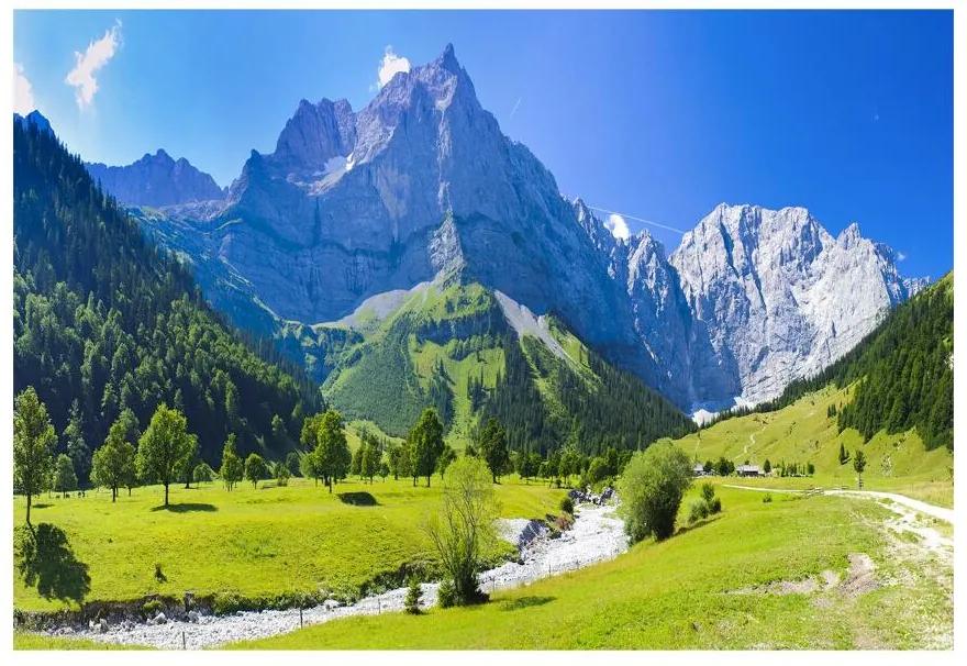 Fotótapéta panoráma az Alpok 104x70 cm