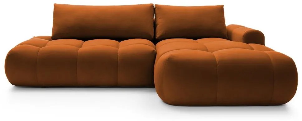 Sarokkanapé Ombre (J) (réz + piros). 1100452