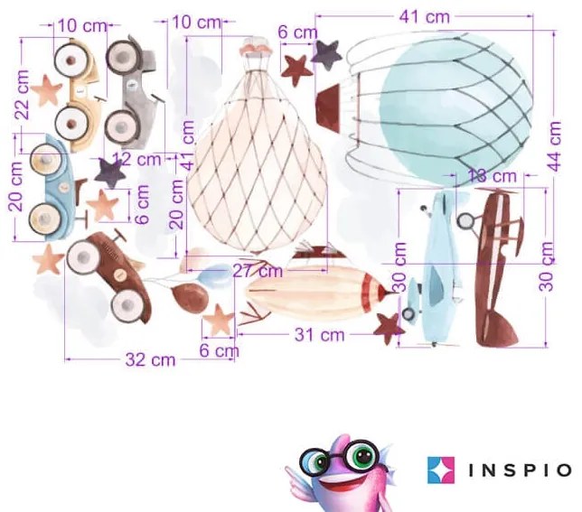 INSPIO Járművek - falmatrica