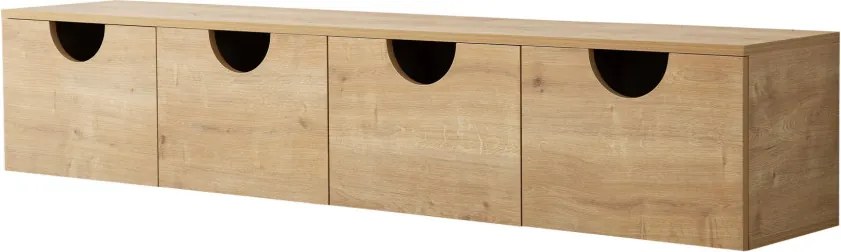 Four TV-állvány, zafír tölgy, 180 cm