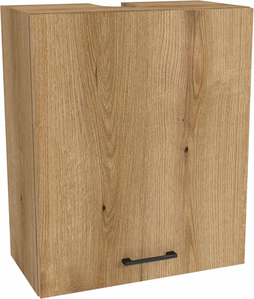 Konyhaszekrény felső páraelszívó 60/72 Capri korpusz tölgy Evoke front Evoke tölgy