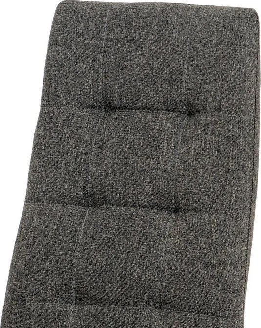 Étkezőszék, szürke, szövet, DCL-397 GREY2
