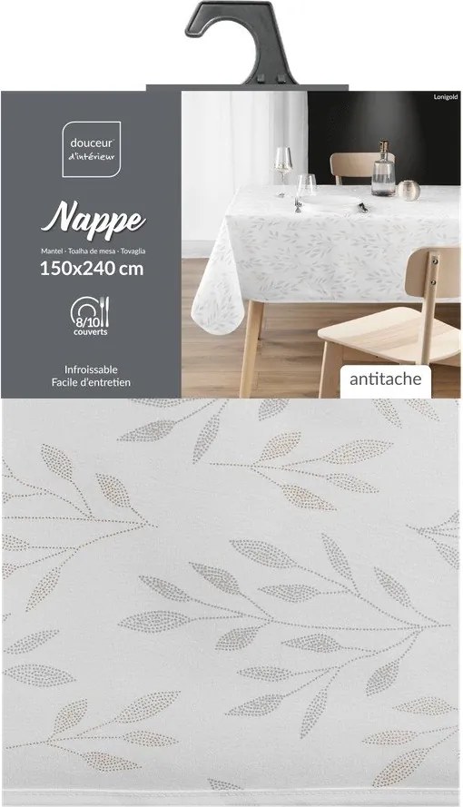 Mosható asztalterítő 150x240 cm Lonigold – douceur d'intérieur