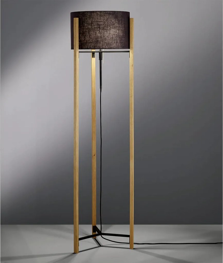 Fischer&Honsel SHINE-WOOD 40516 Állólámpa 3x40W/E27 IP20