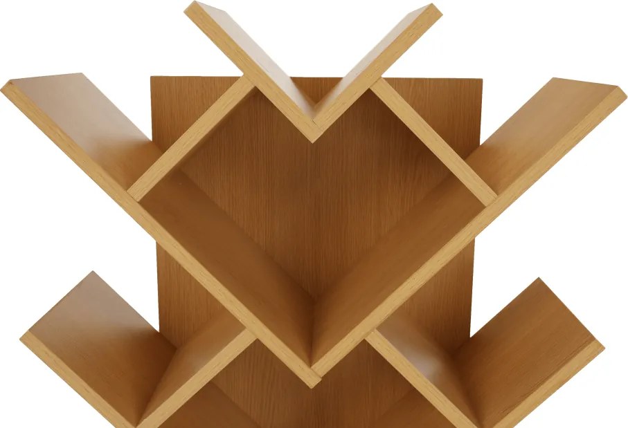 könyvespolc, tölgy , VEVEY