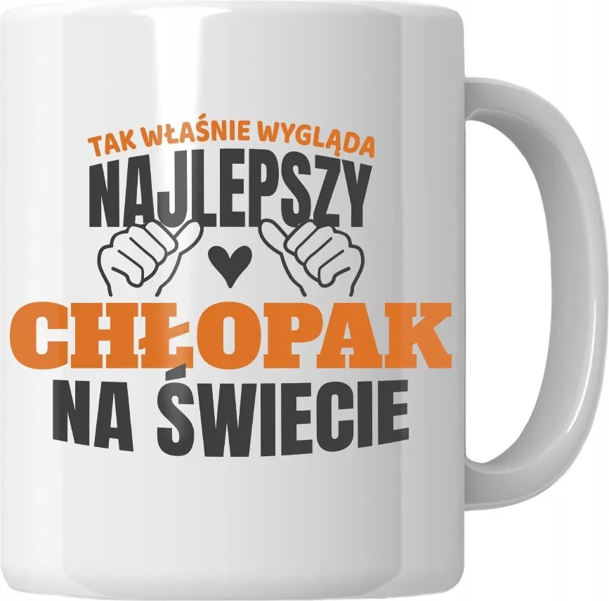 Bögre Így néz ki a legjobb fiú Ajándék Férj Fiúnak