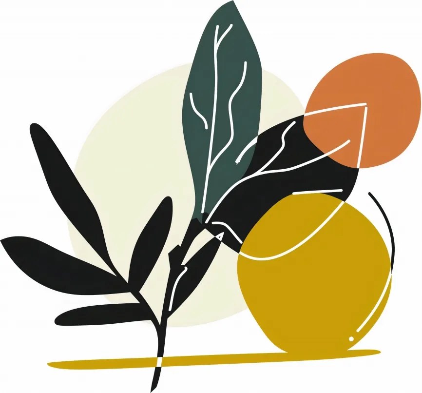 Poszter 100x70cm Elegáns Flóra