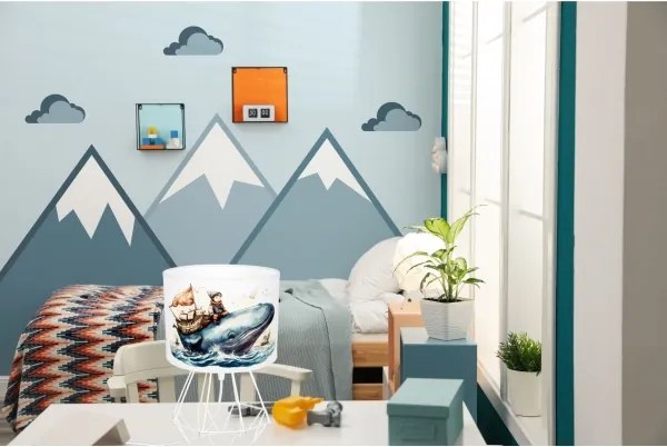 Gyereklámpa OCEAN 1xE27/60W/230V