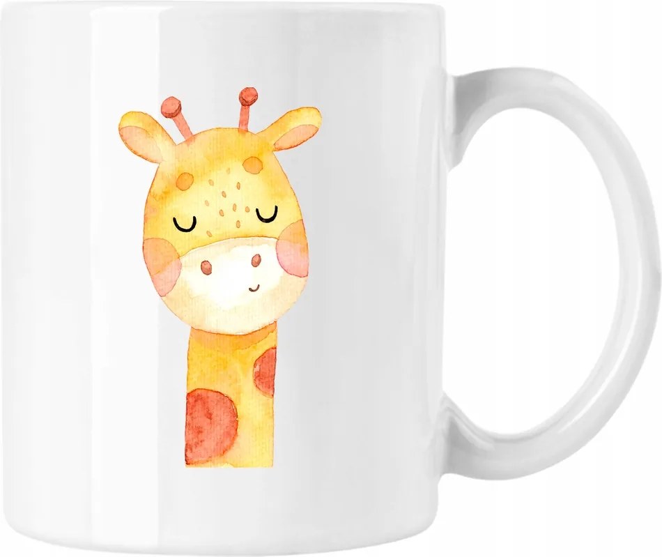 Zsiráfos Gyerek Bögre Fehér 330ml