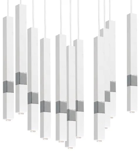 LED csillár CASTRO 11xG9 / 7W / 230V