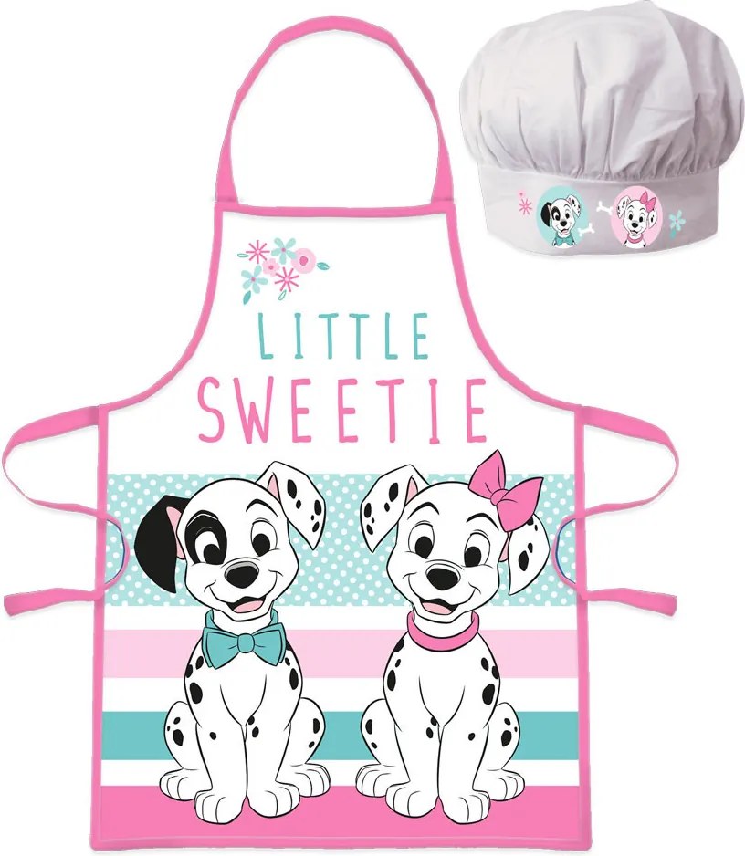 Disney 101 Kiskutya Little Sweetie gyerek kötény 2 darabos szett