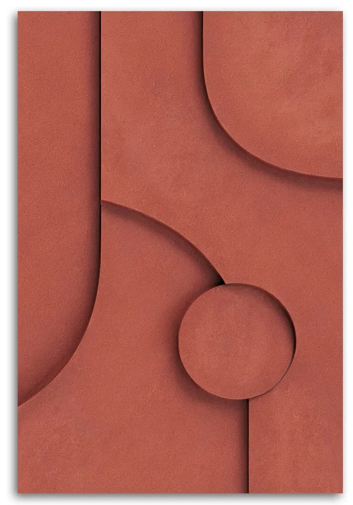 Gario Vászonkép 3D geometriai dombormű Méret: 80 x 120 cm