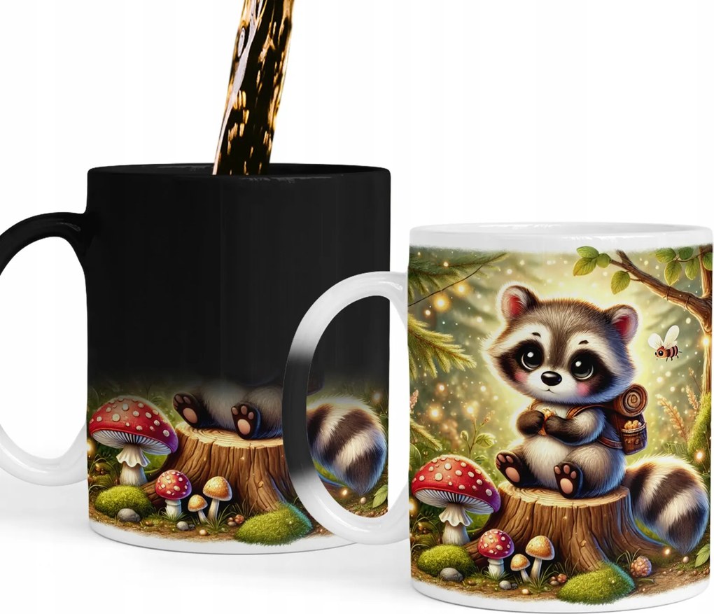 Bögre Mágikus Mosómedve Bögre Ajándék Szöveg